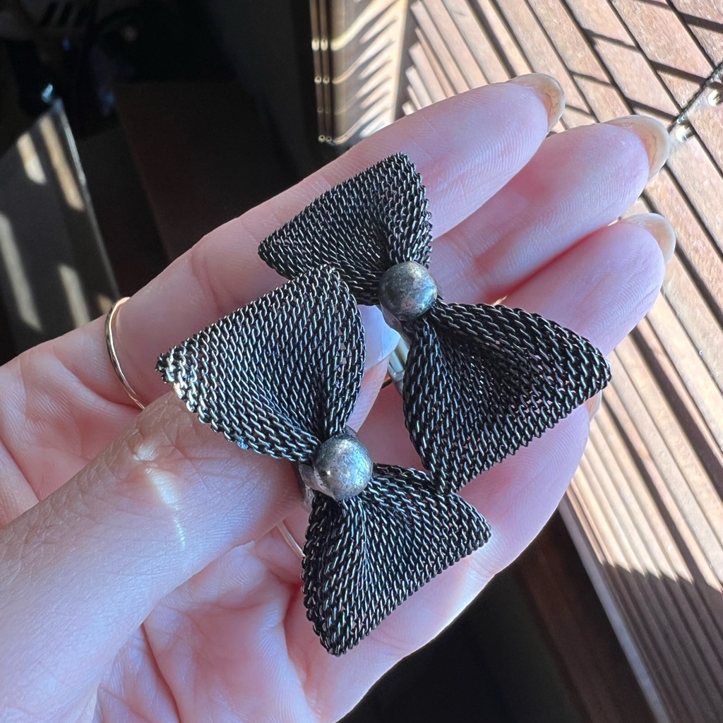 Silver Bow Rings
